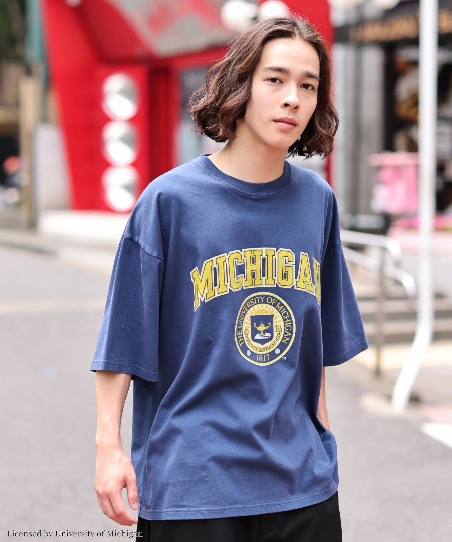 COLLEGE|別注 LOOSE TEE - Image 2