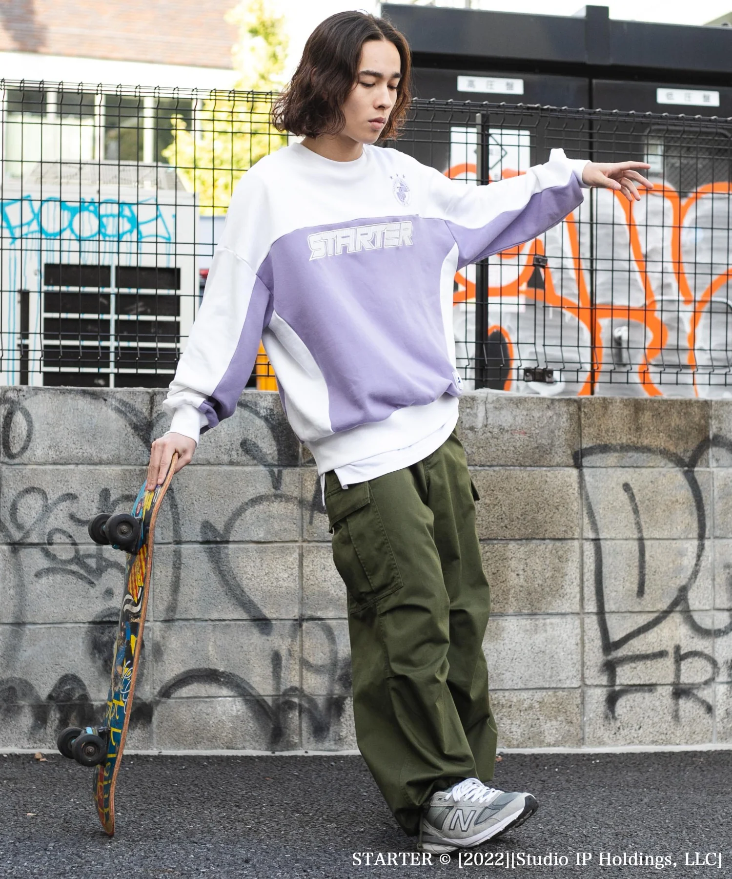 STARTER|別注切替プルオーバー - Image 11
