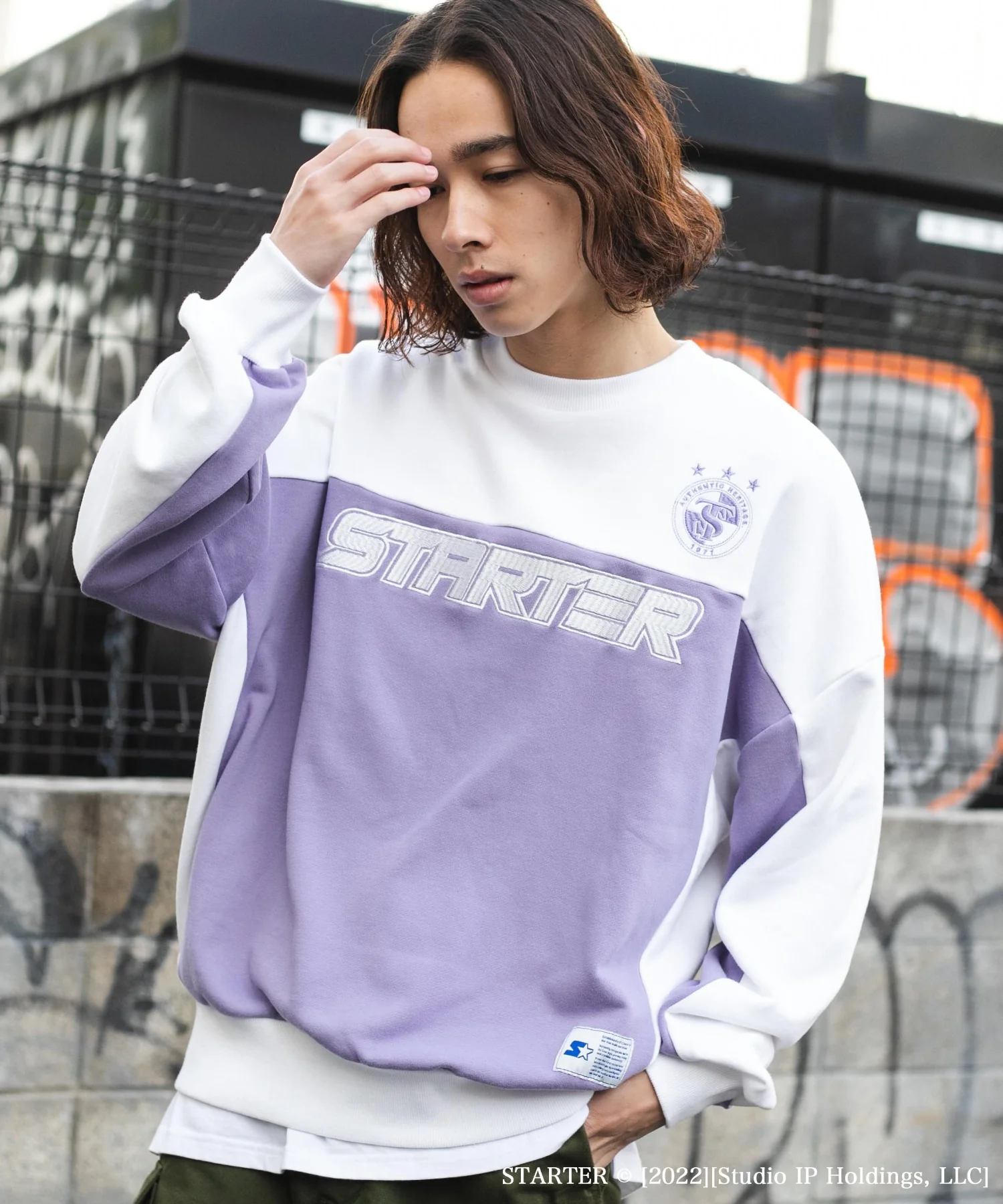 STARTER|別注切替プルオーバー - Image 6
