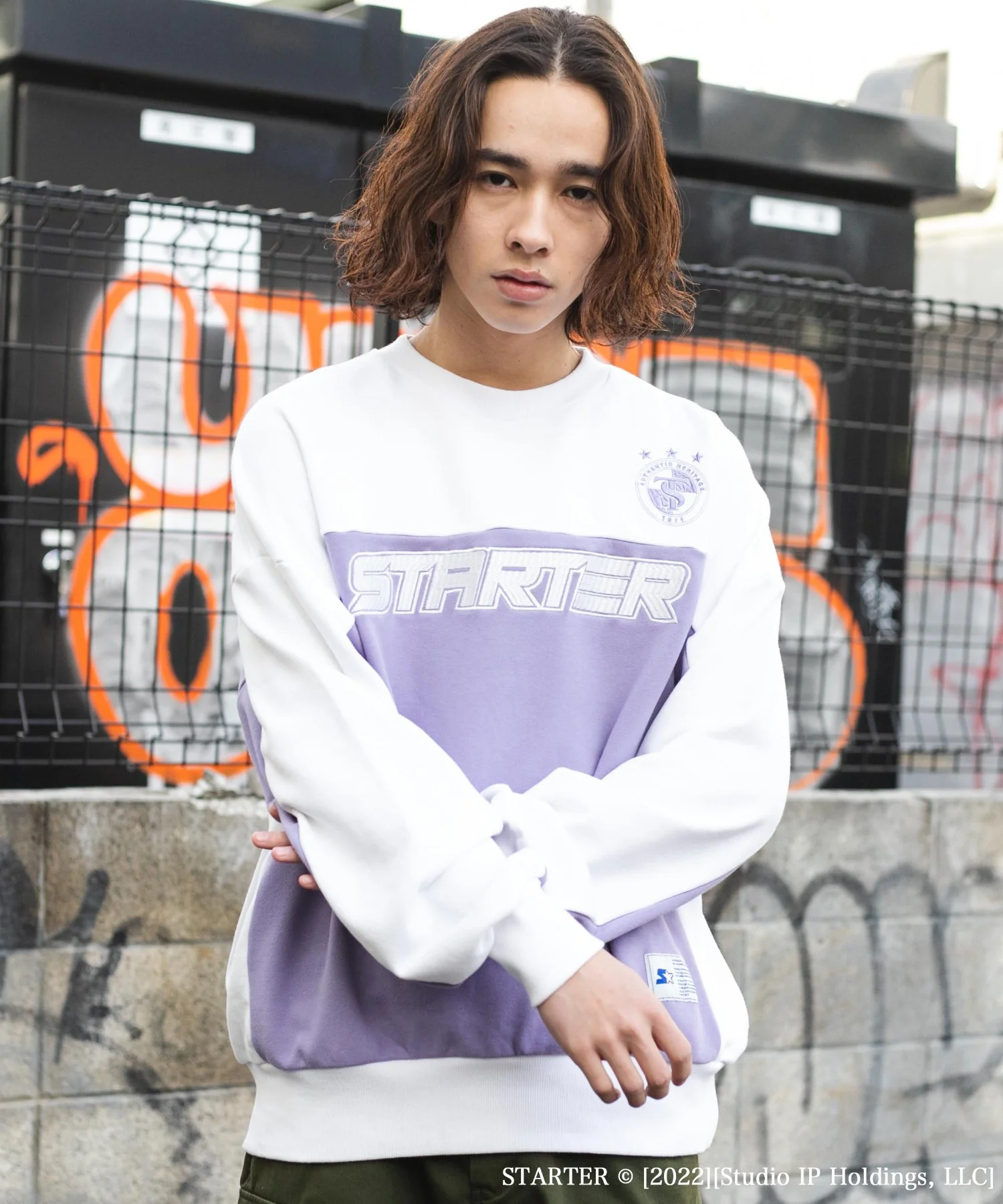 STARTER|別注切替プルオーバー - Image 7