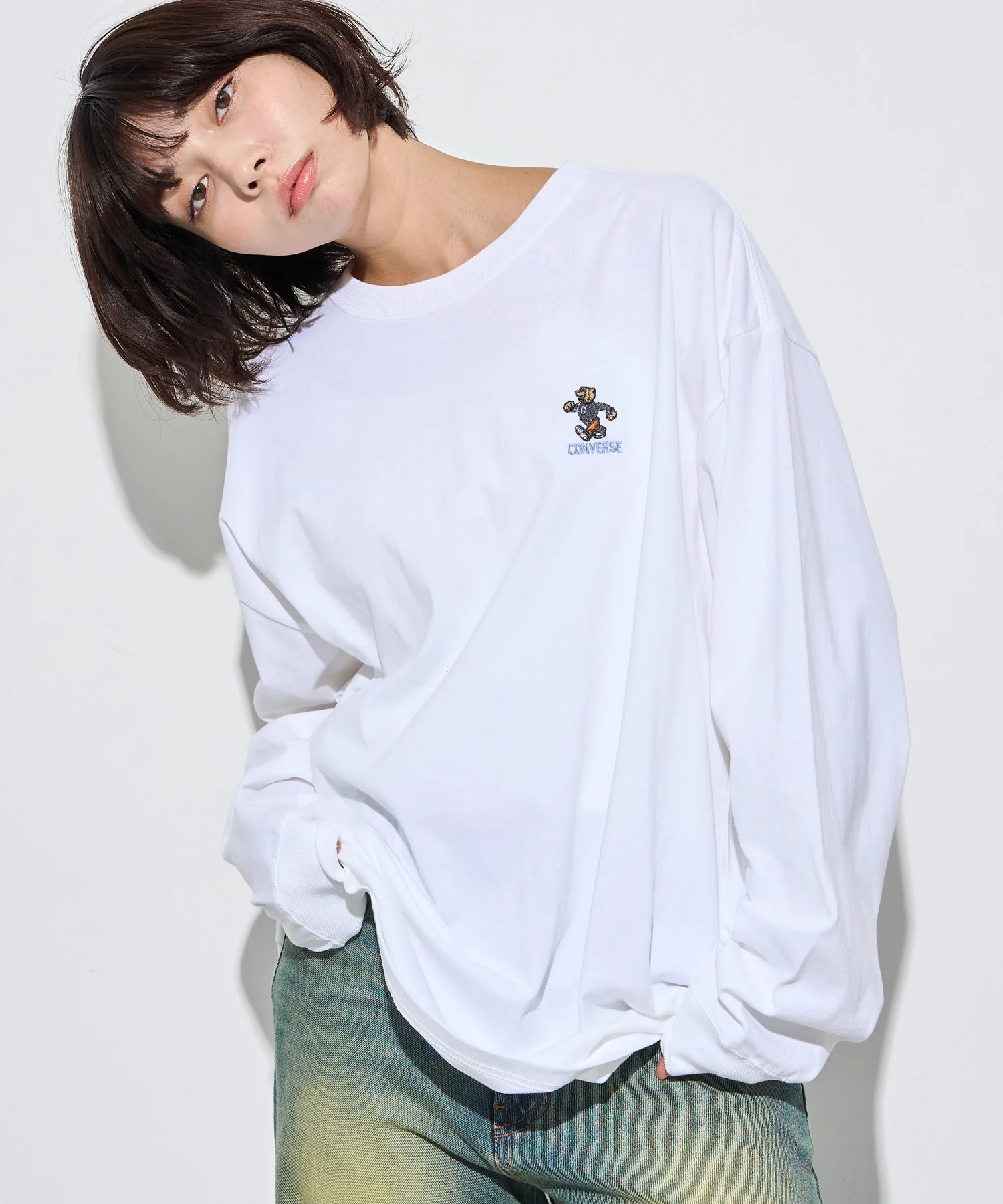 CONVERSEワンポイントT(LS) - Image 3