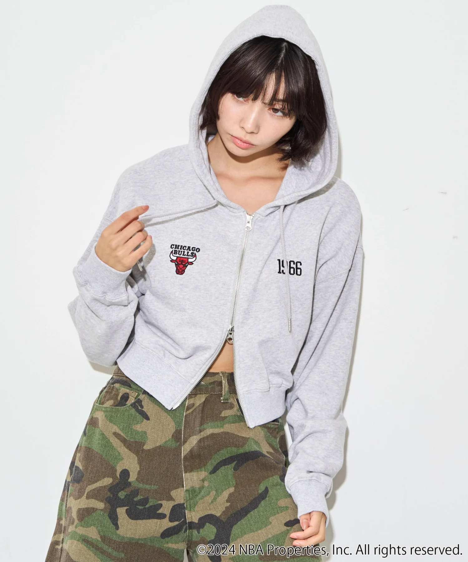 別注NBAショートWZIPパーカー - Image 3