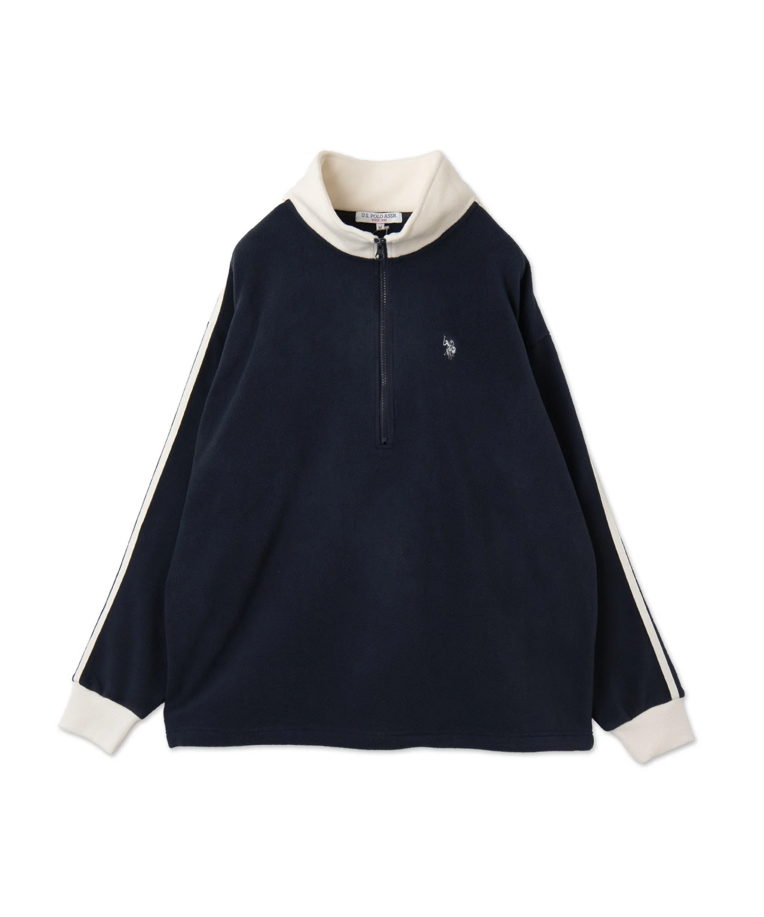 USPOLOフリースハーフジッププルオーバー - Image 49