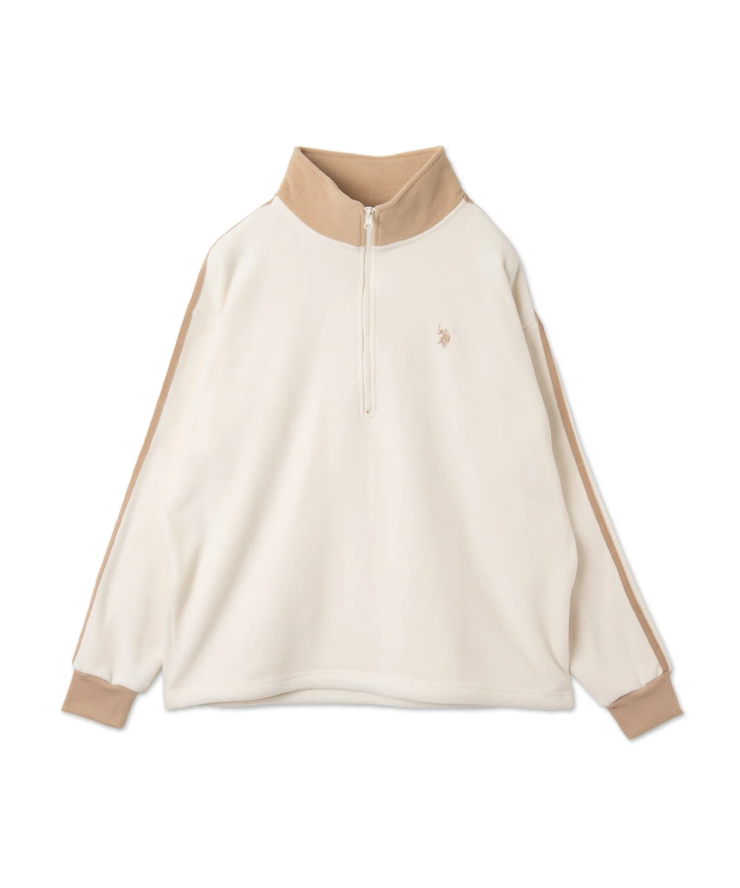 USPOLOフリースハーフジッププルオーバー - Image 50
