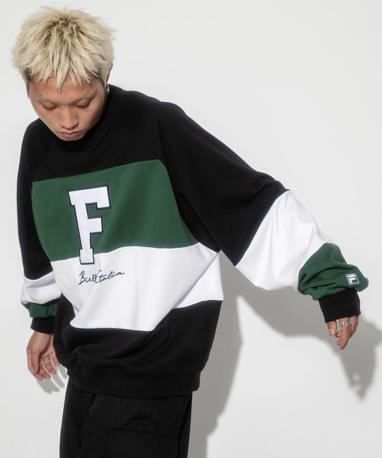 別注FILAパネル切替プルオーバー - Image 10