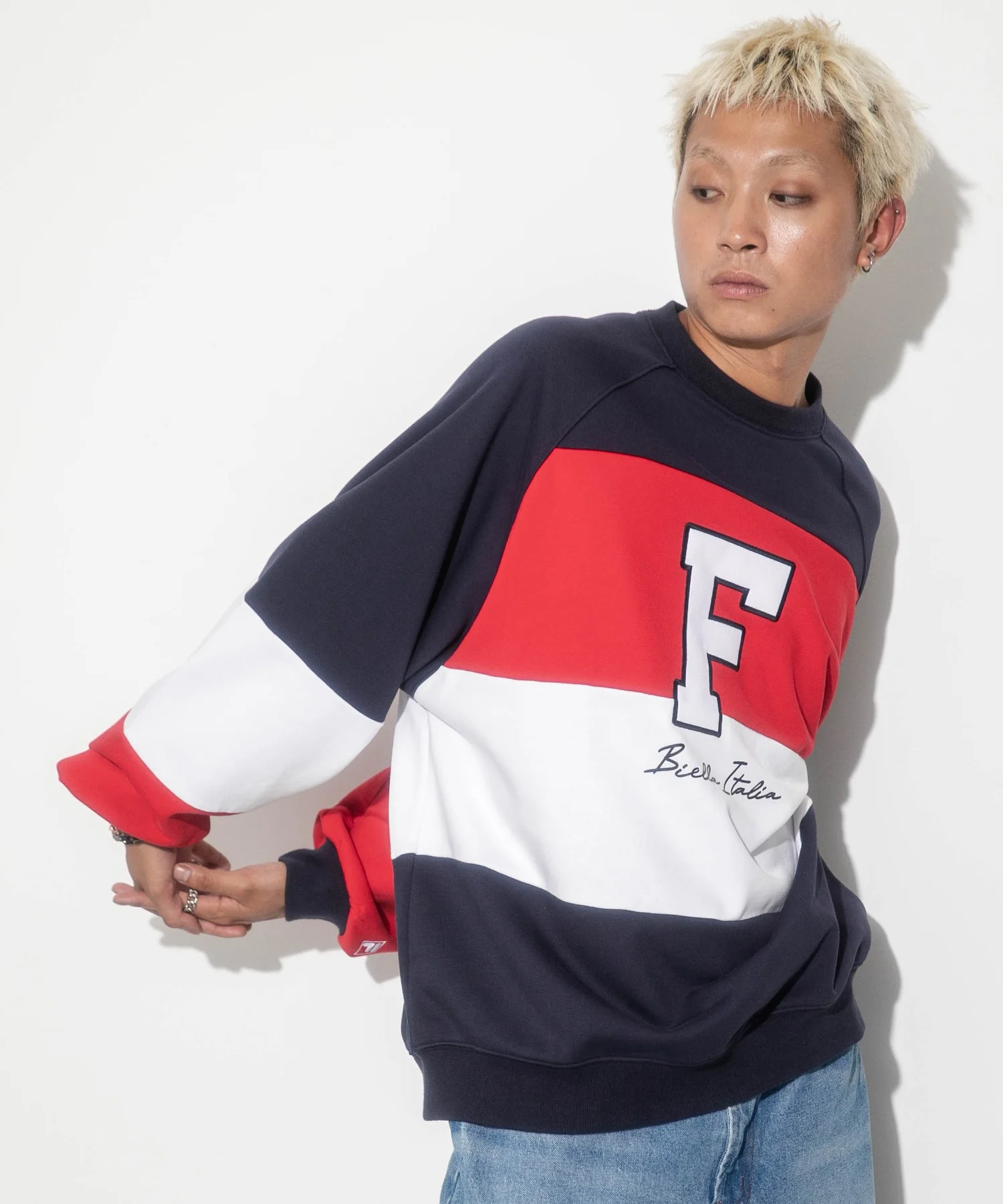 別注FILAパネル切替プルオーバー - Image 18