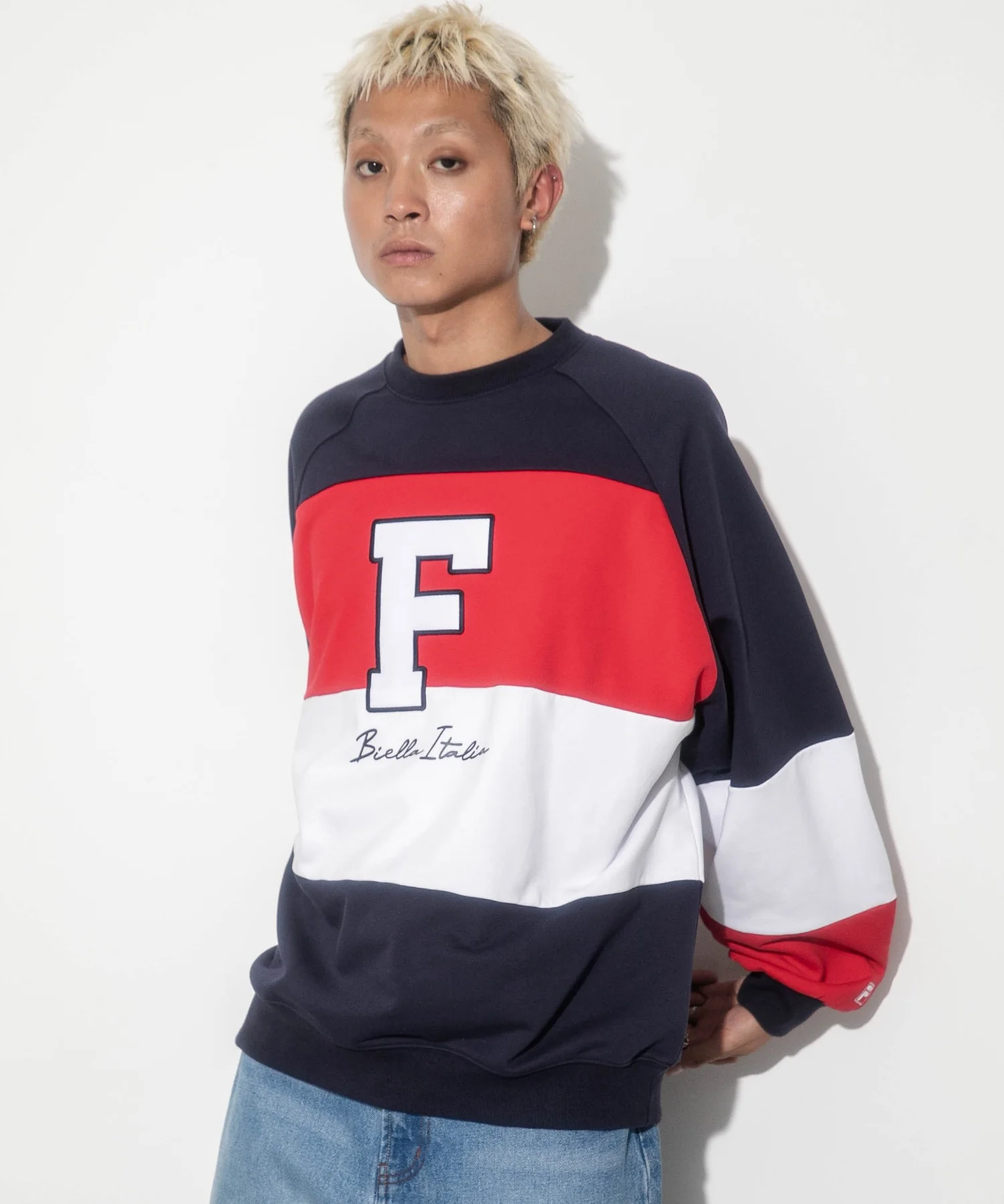 別注FILAパネル切替プルオーバー - Image 21