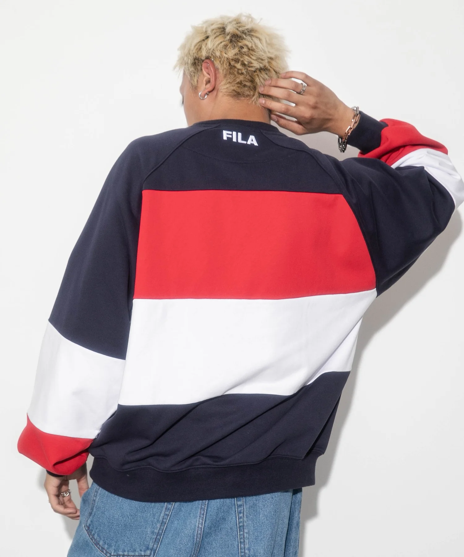 別注FILAパネル切替プルオーバー - Image 22