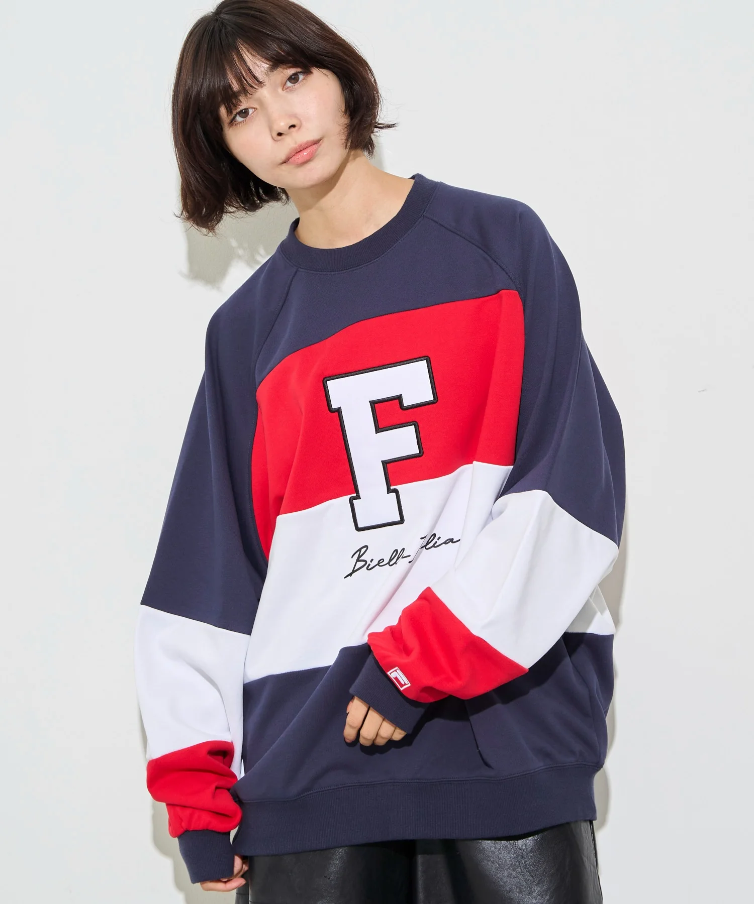 別注FILAパネル切替プルオーバー - Image 25