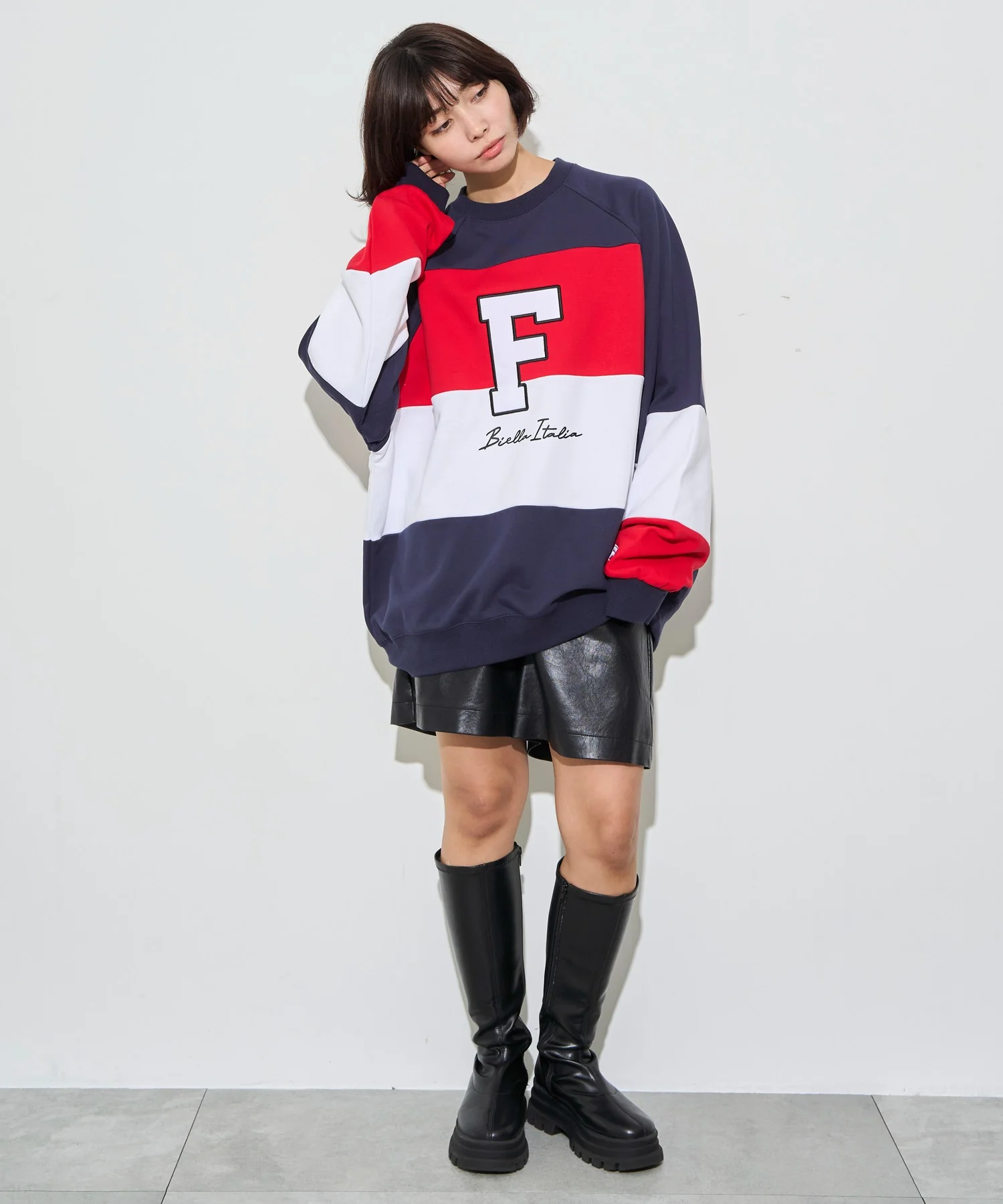 別注FILAパネル切替プルオーバー - Image 6