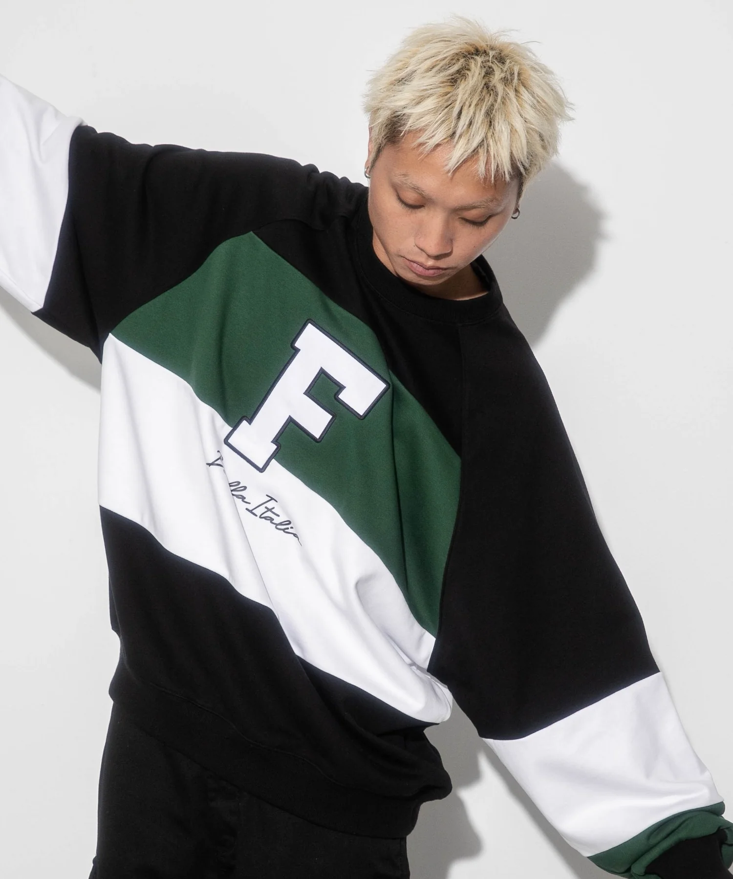 別注FILAパネル切替プルオーバー - Image 7