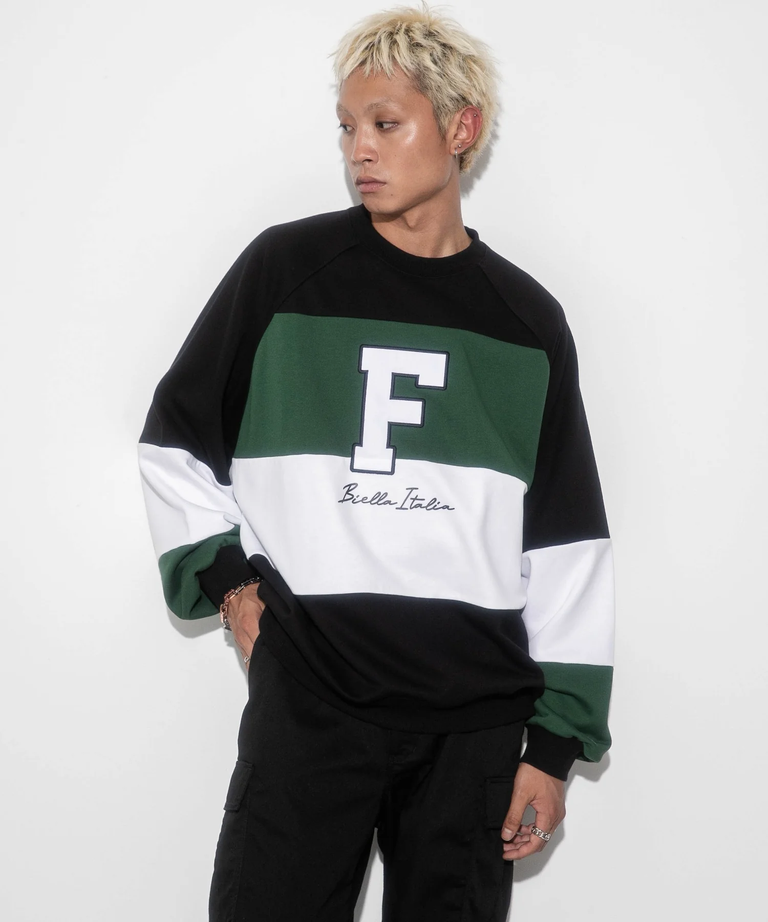 別注FILAパネル切替プルオーバー - Image 9