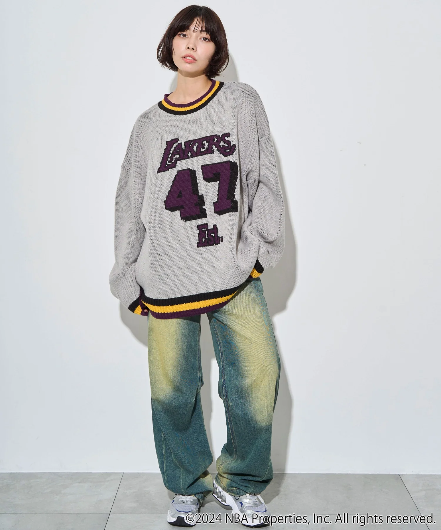 別注NBAジャガードプルオーバー - Image 13