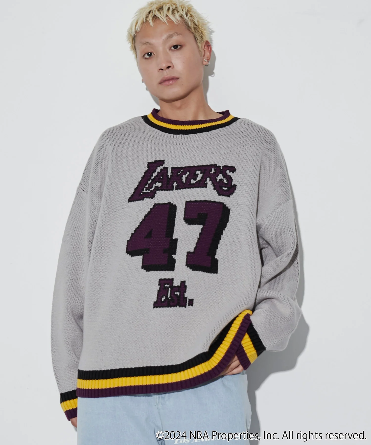 別注NBAジャガードプルオーバー - Image 8