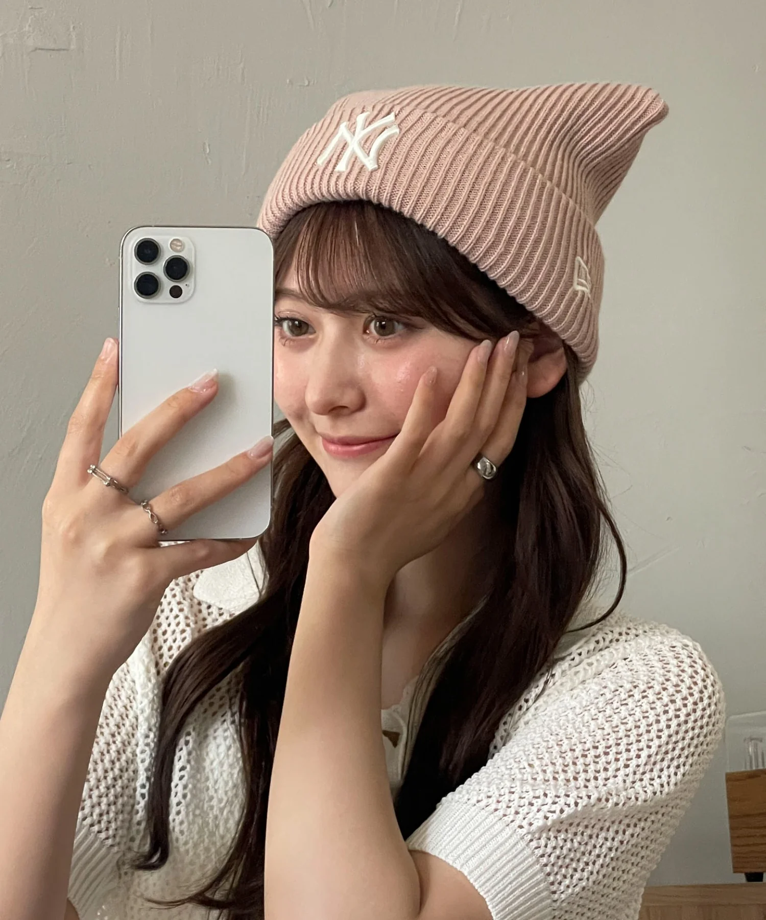 【WEGO限定デザイン】別注NEWERA CAT EAR KNIT - Image 3