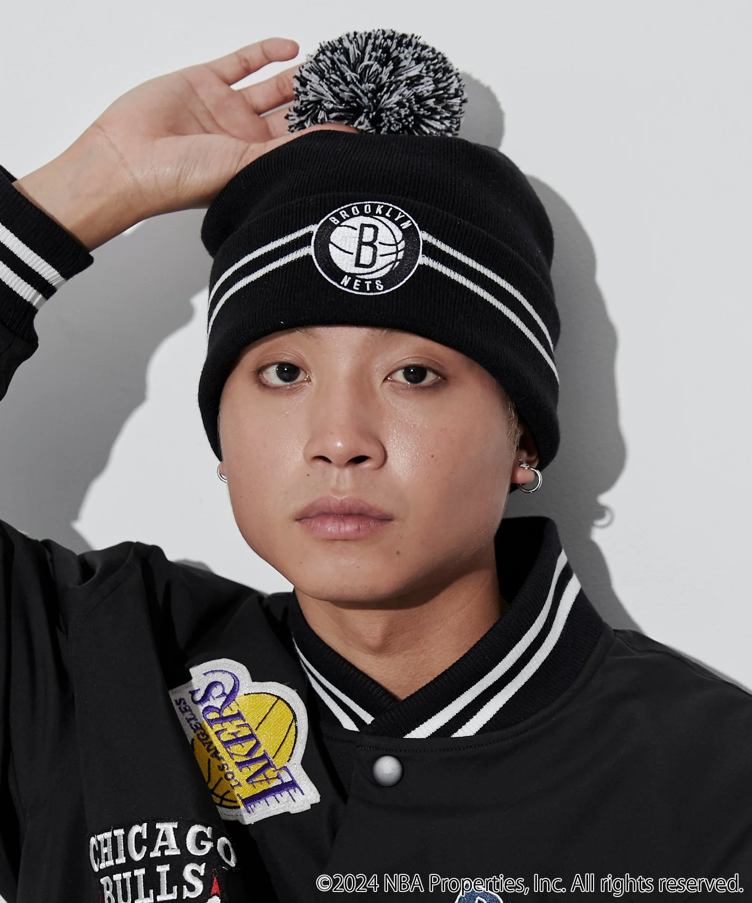 別注NBA　ポンポンニットキャップ - Image 4