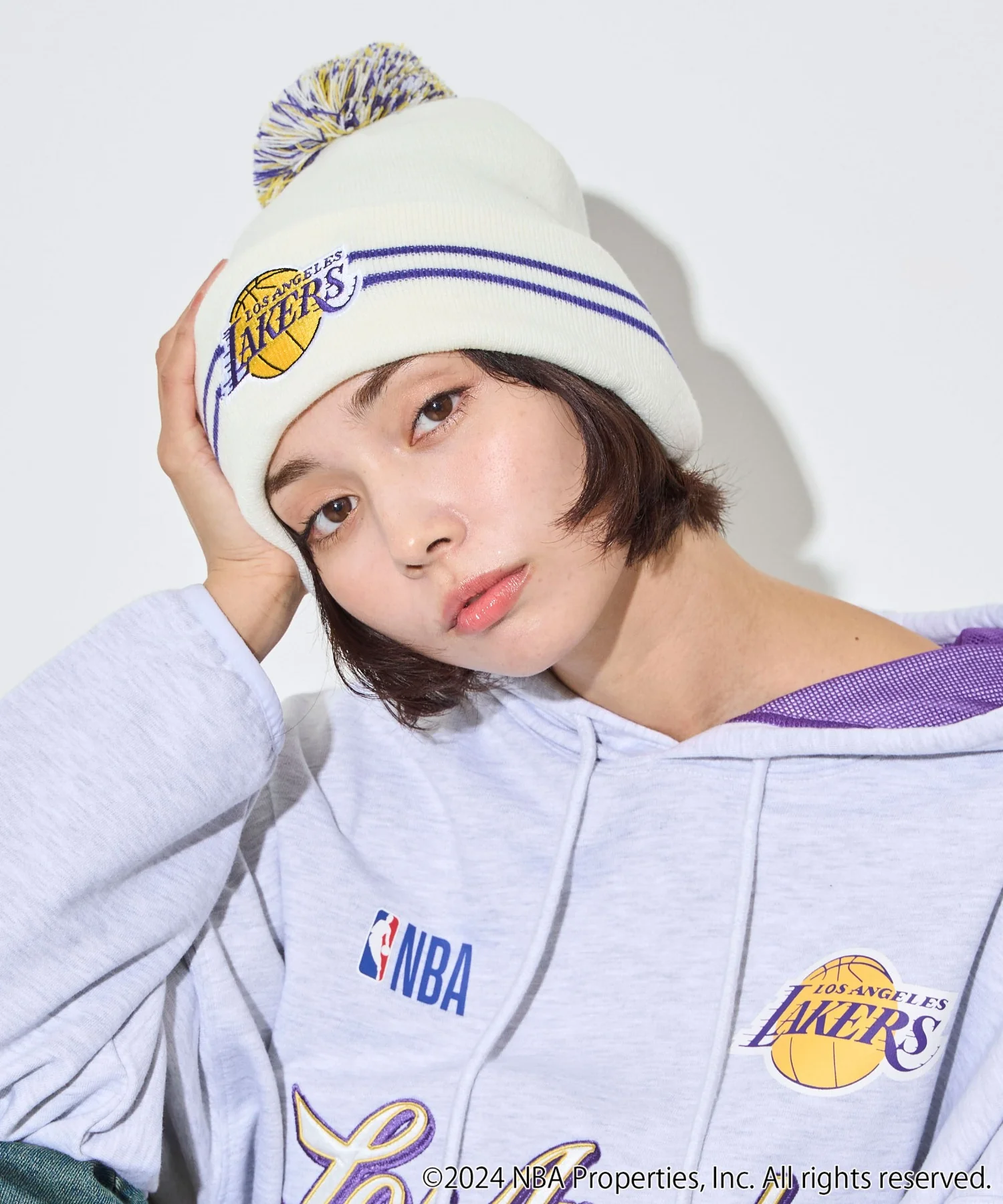 別注NBA　ポンポンニットキャップ - Image 8