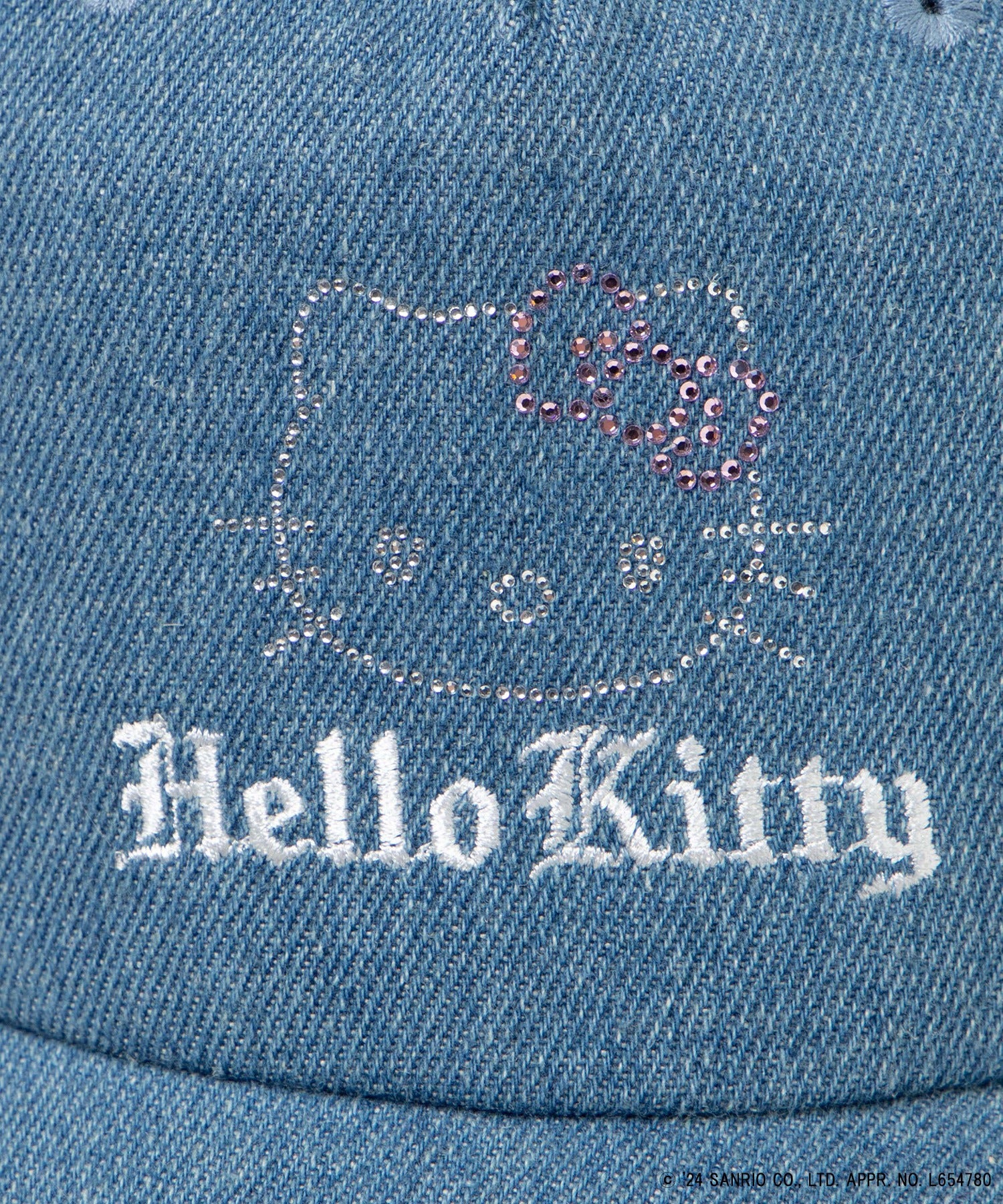HELLOKITTYコラボデニムキャップ - Image 3