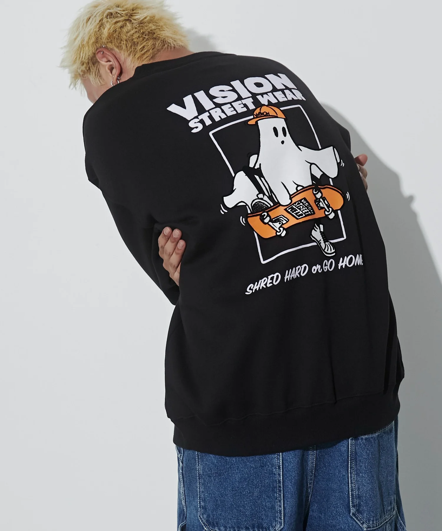 VISIONゴーストスケータープルオーバー - Image 8