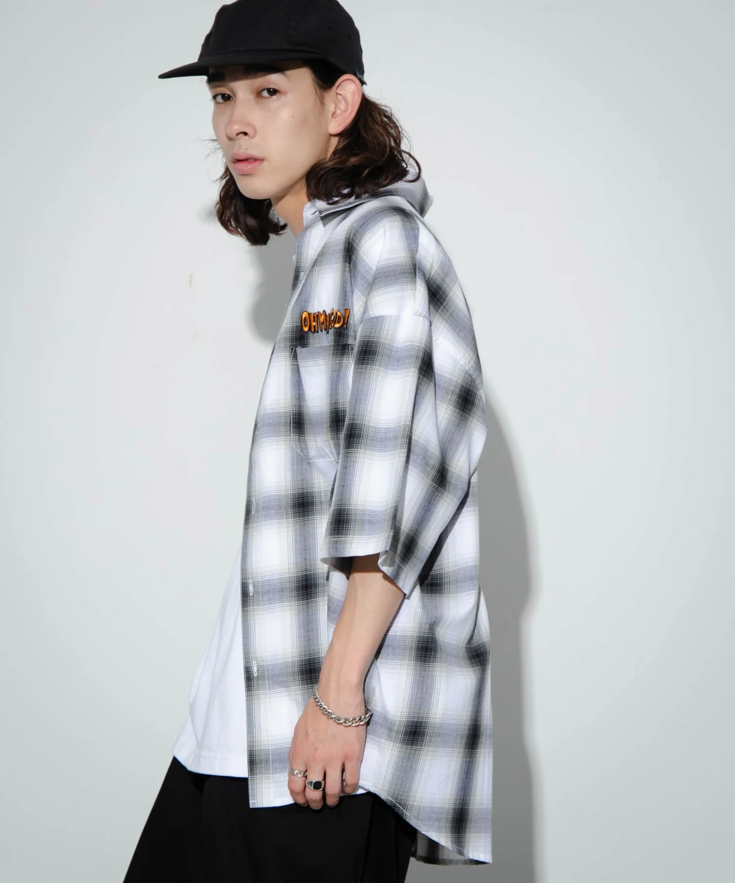 別注NEW JACKオンブレチェックシャツ(S) - Image 10