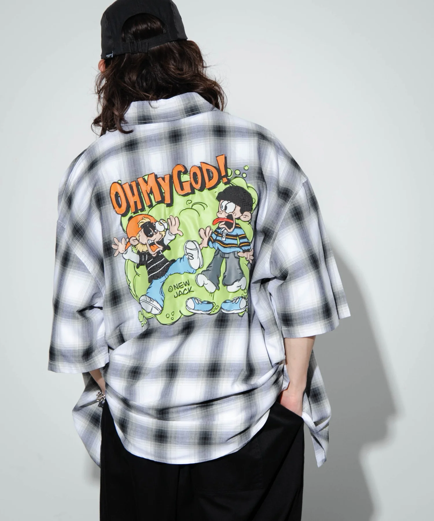 別注NEW JACKオンブレチェックシャツ(S) - Image 11