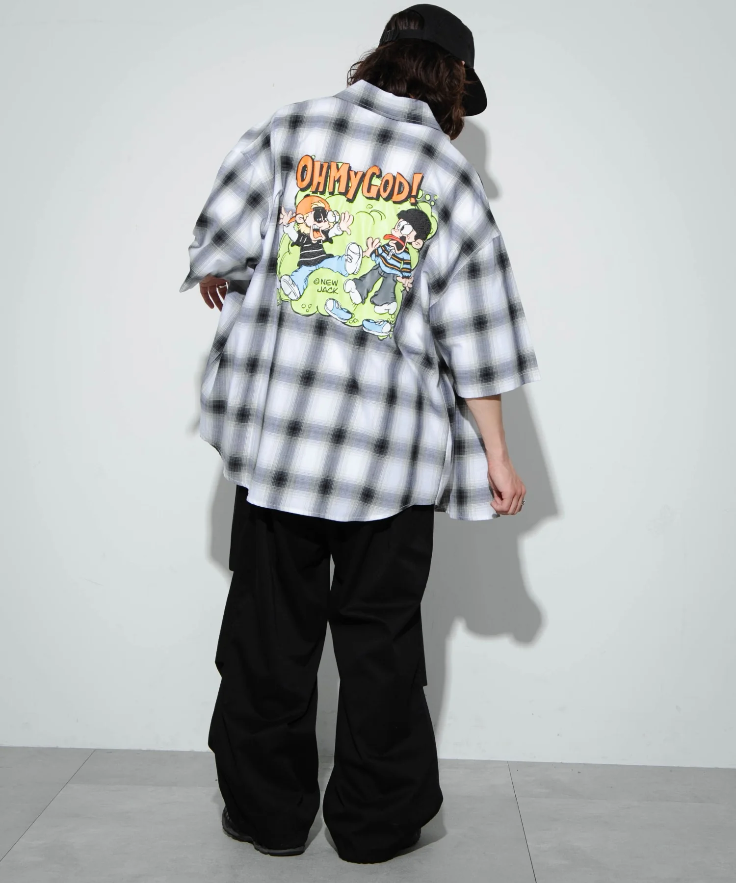 別注NEW JACKオンブレチェックシャツ(S) - Image 13
