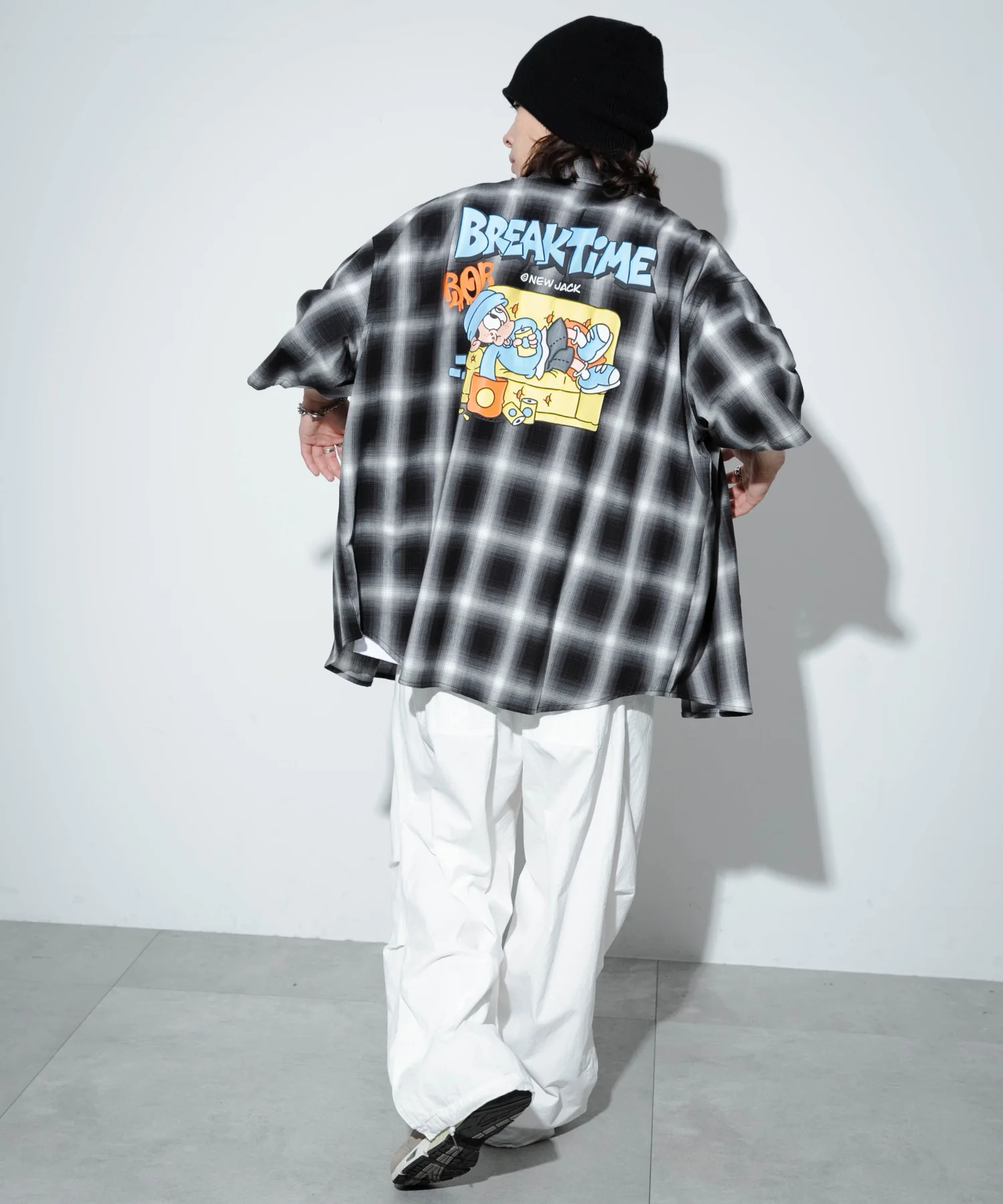 別注NEW JACKオンブレチェックシャツ(S) - Image 23