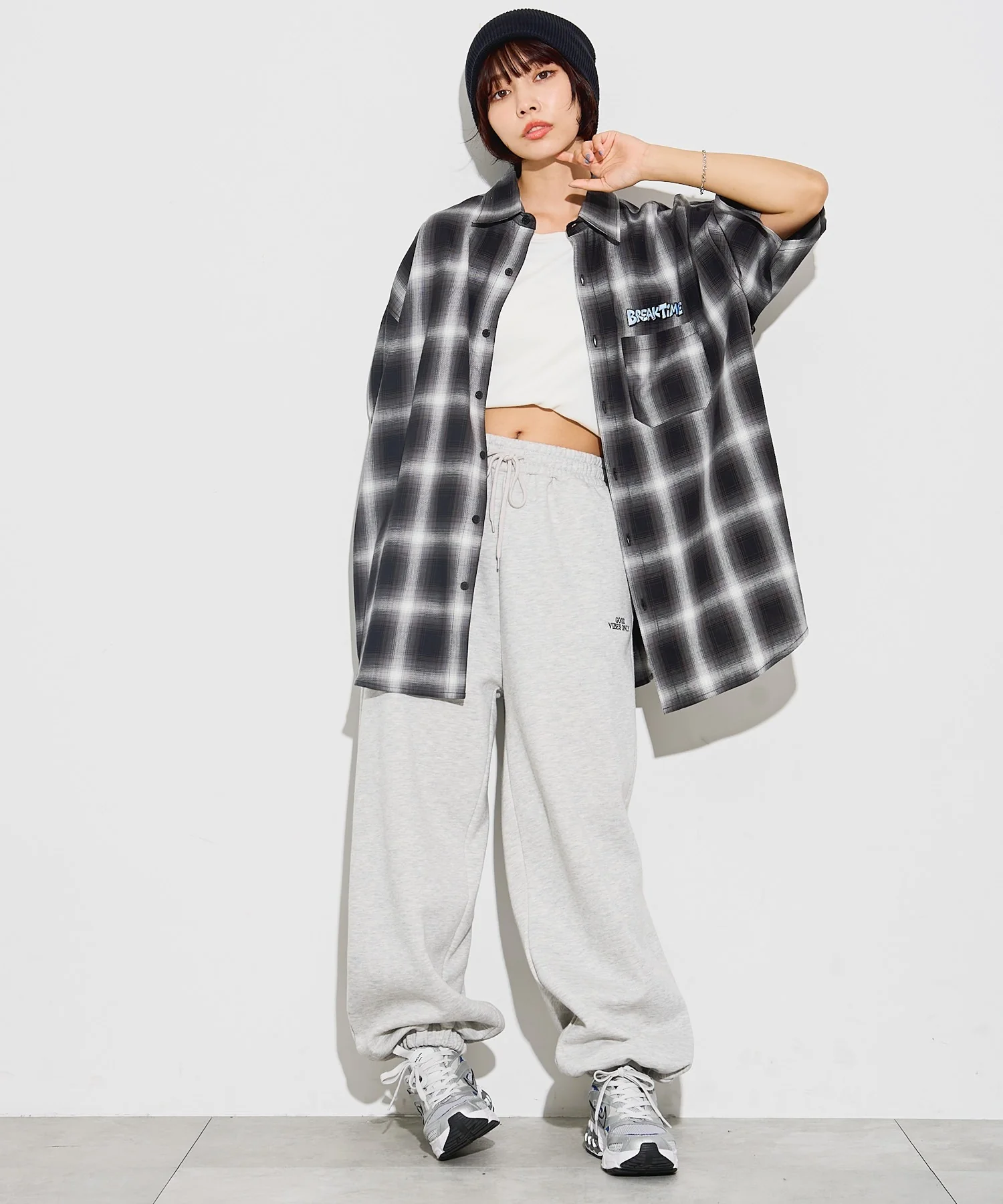 別注NEW JACKオンブレチェックシャツ(S) - Image 8