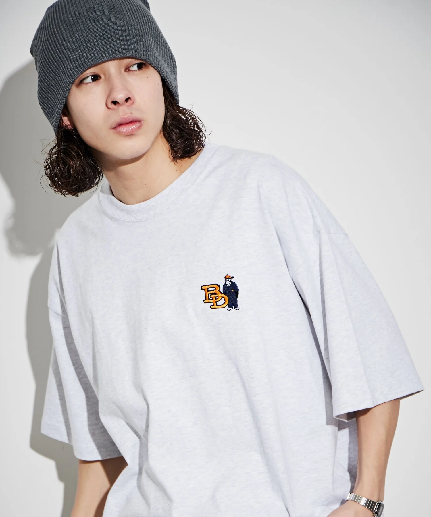 BEN DAVIS|別注ワンポイントT - Image 3