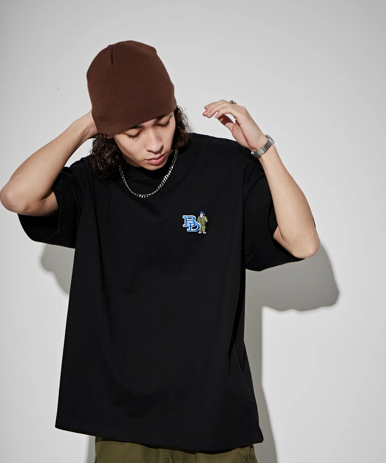 BEN DAVIS|別注ワンポイントT - Image 4