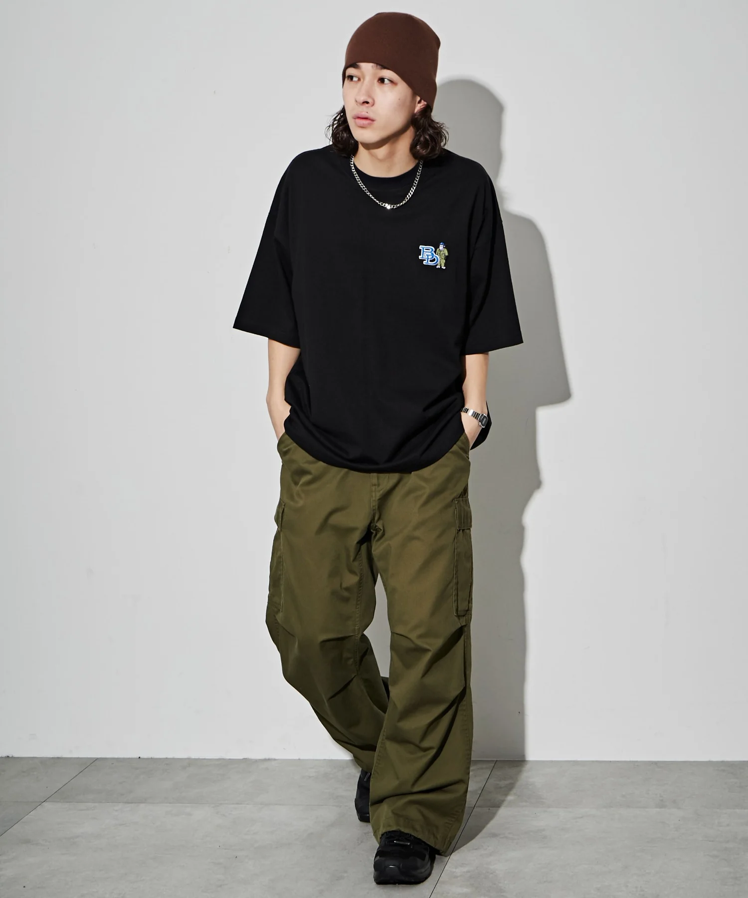 BEN DAVIS|別注ワンポイントT - Image 9