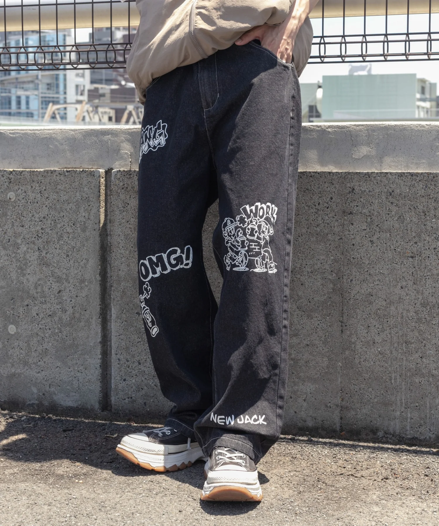 別注NEW　JACKワイドデニムパンツ - Image 2