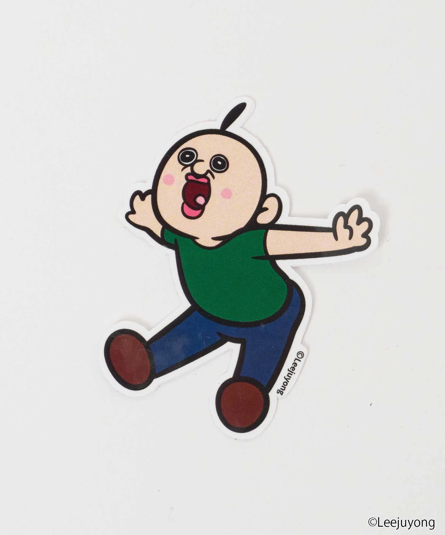パンパンくんの日常×WEGOコラボステッカー