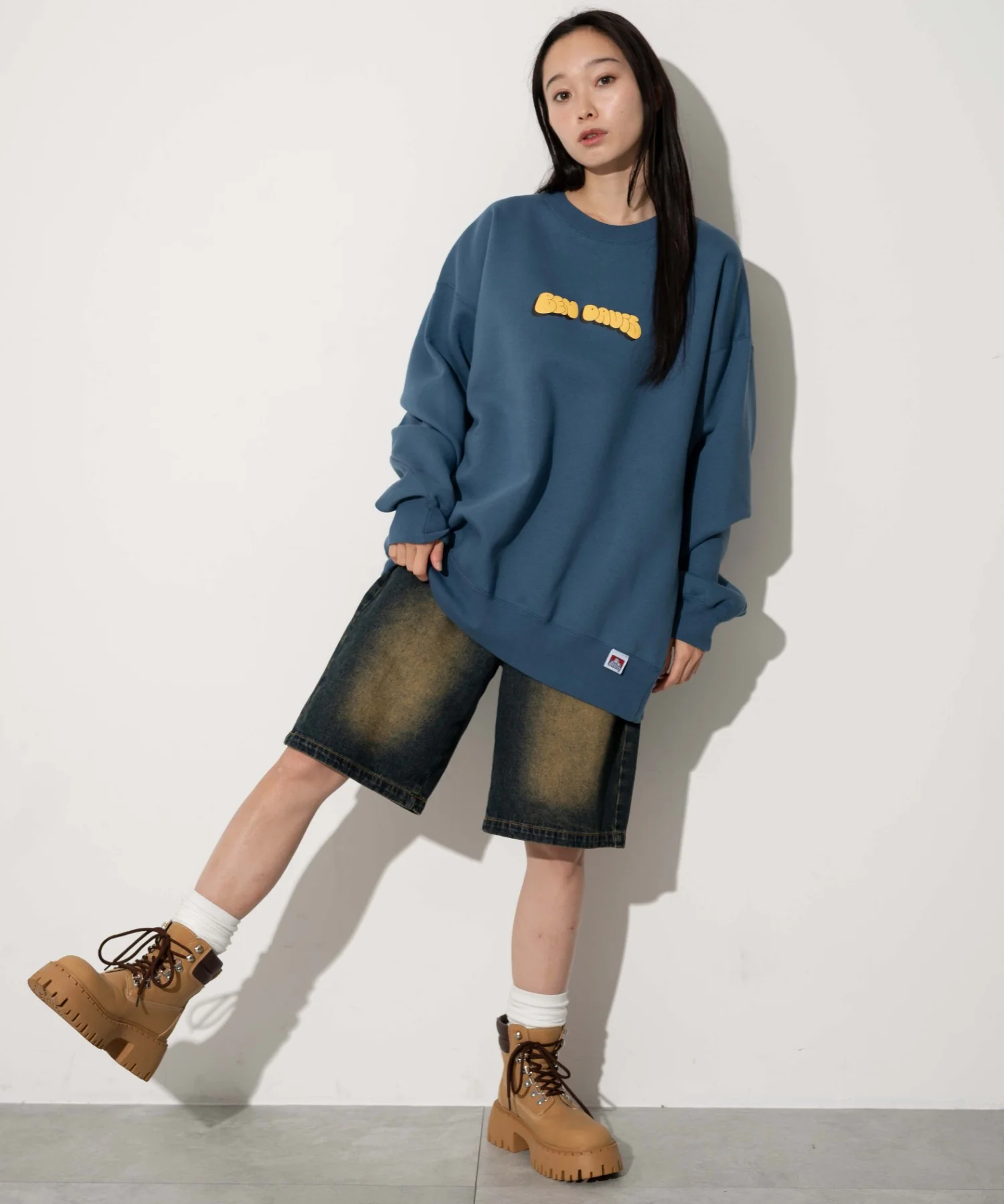 別注BENDAVISプランプロゴプルオーバー - Image 10