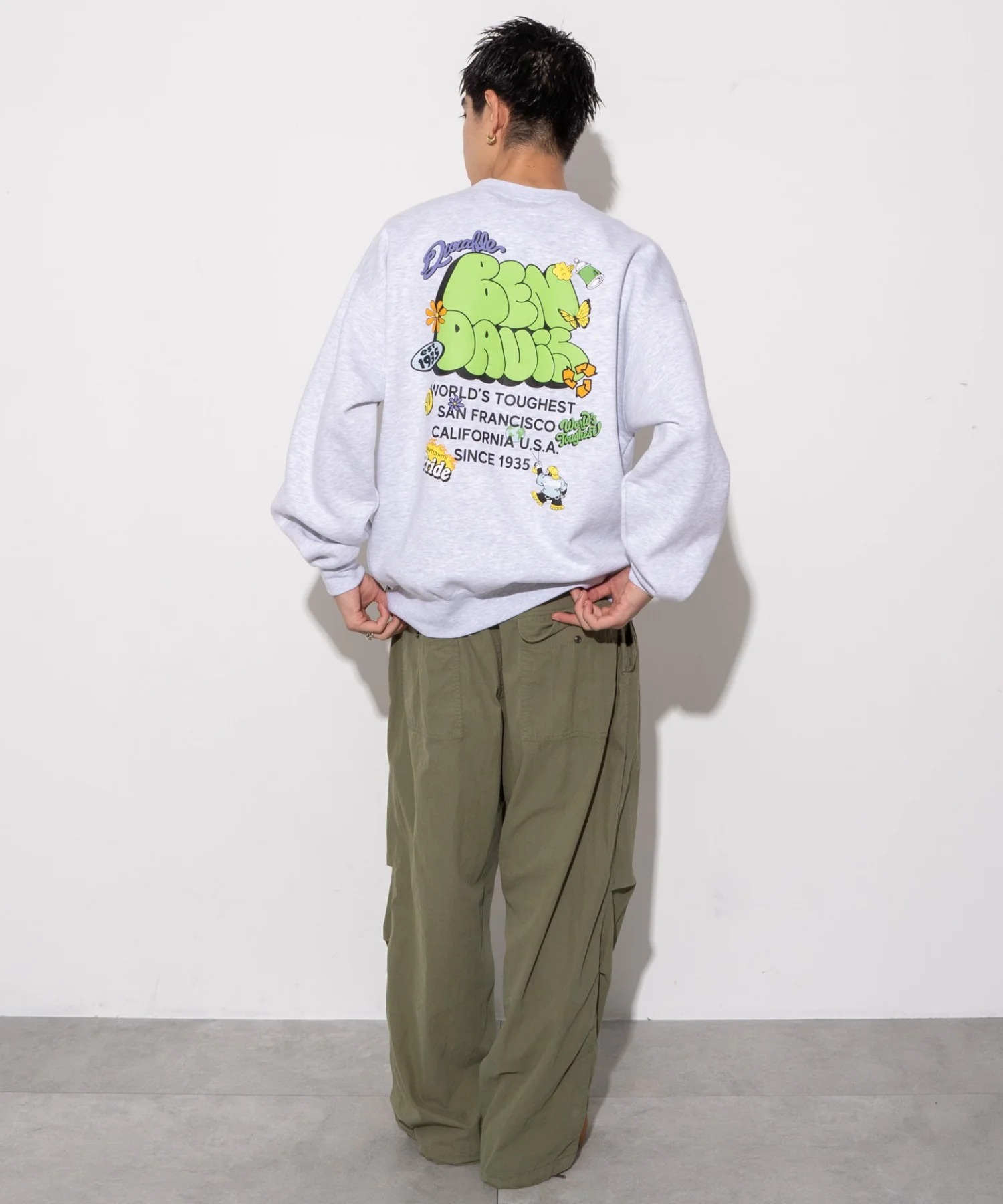 別注BENDAVISプランプロゴプルオーバー - Image 6