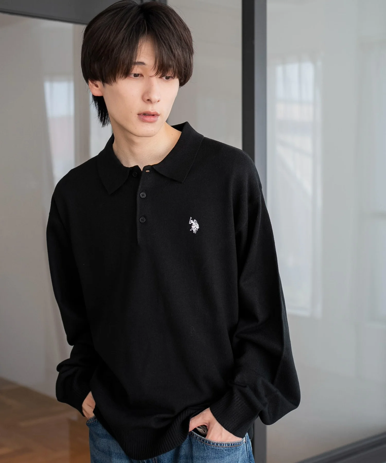 別注USPOLOニットポロ