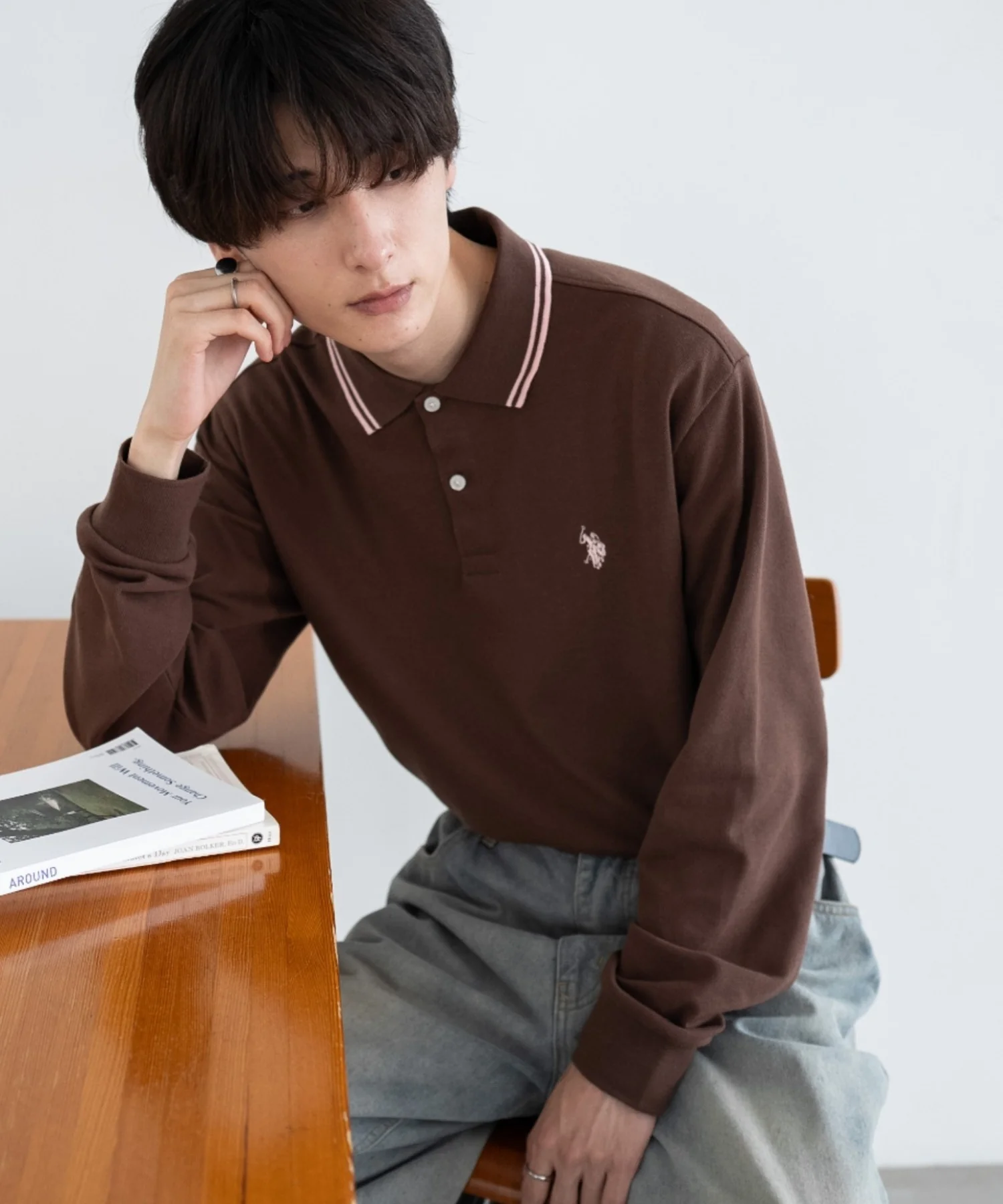 別注USPOLOラインポロシャツ（LS） - Image 37