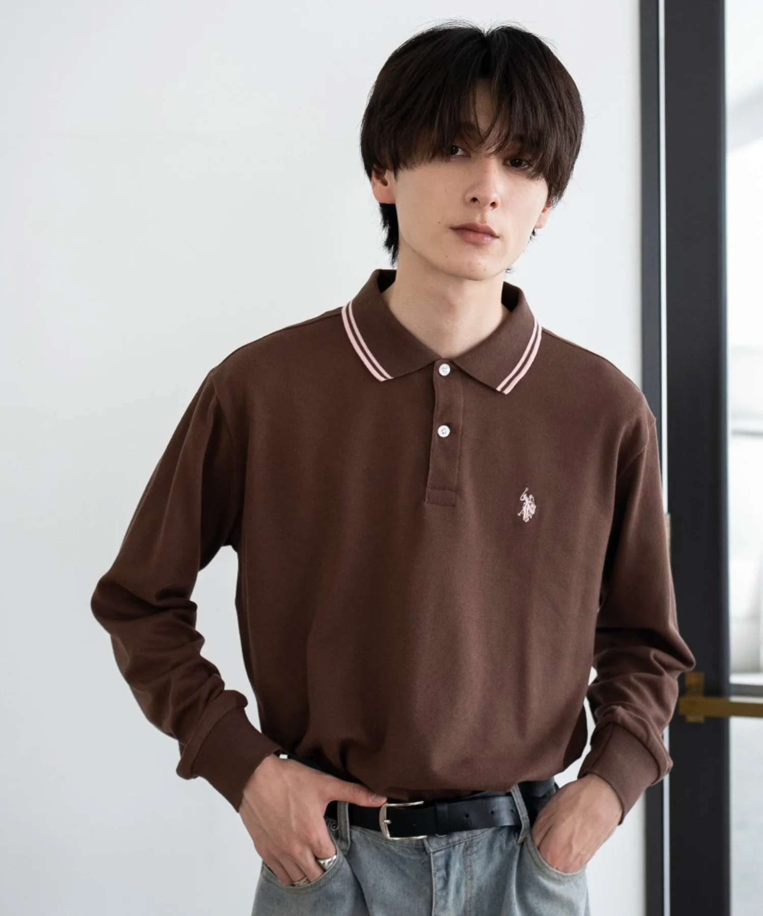 別注USPOLOラインポロシャツ（LS） - Image 38