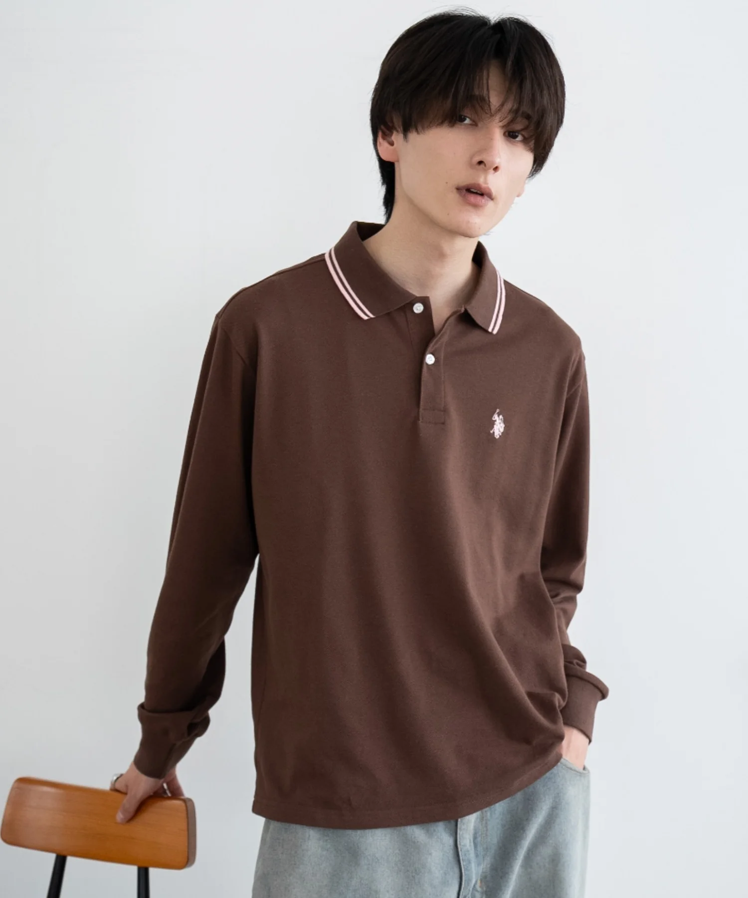 別注USPOLOラインポロシャツ（LS） - Image 39