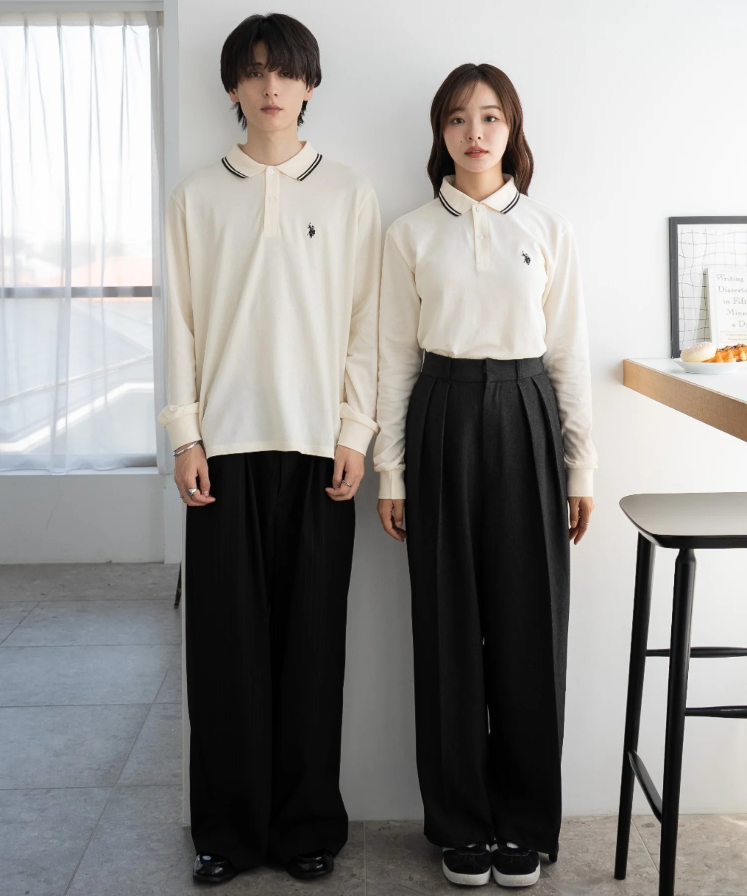 別注USPOLOラインポロシャツ（LS） - Image 53