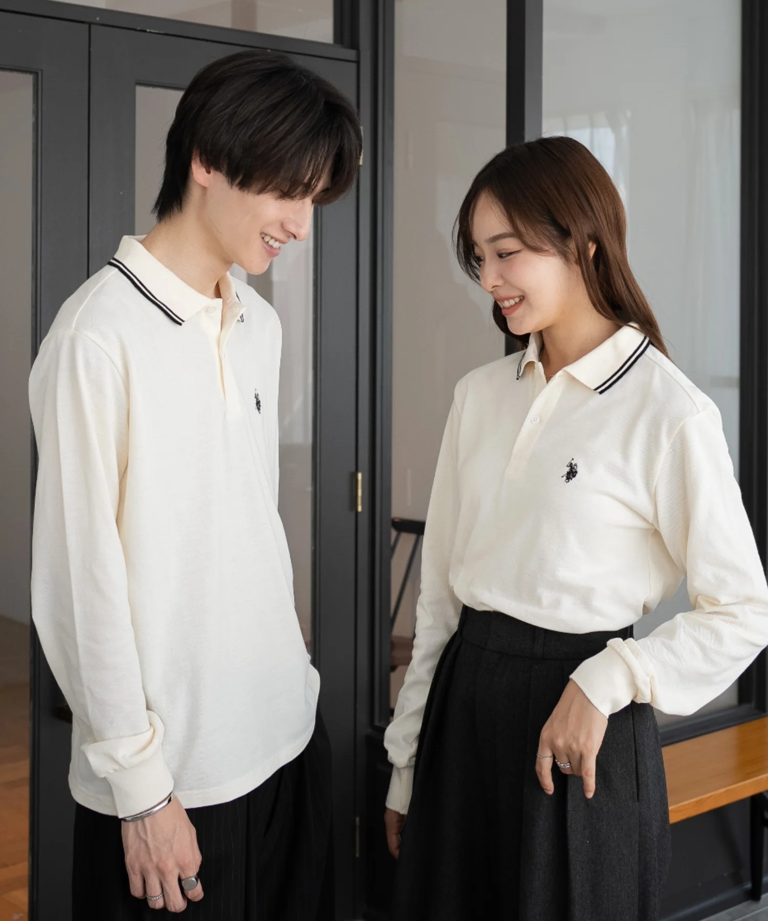 別注USPOLOラインポロシャツ（LS） - Image 55