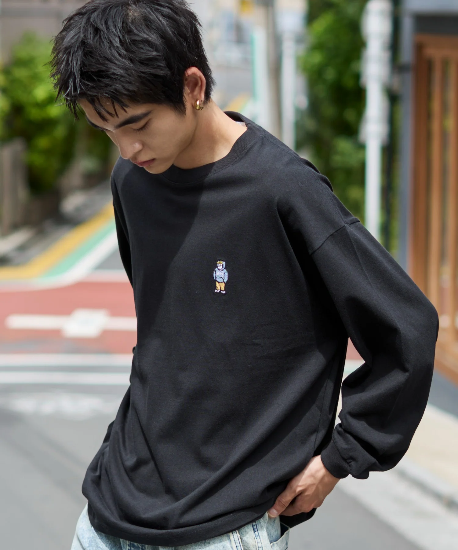 別注BENDAVISワンポイントT（LS） - Image 3