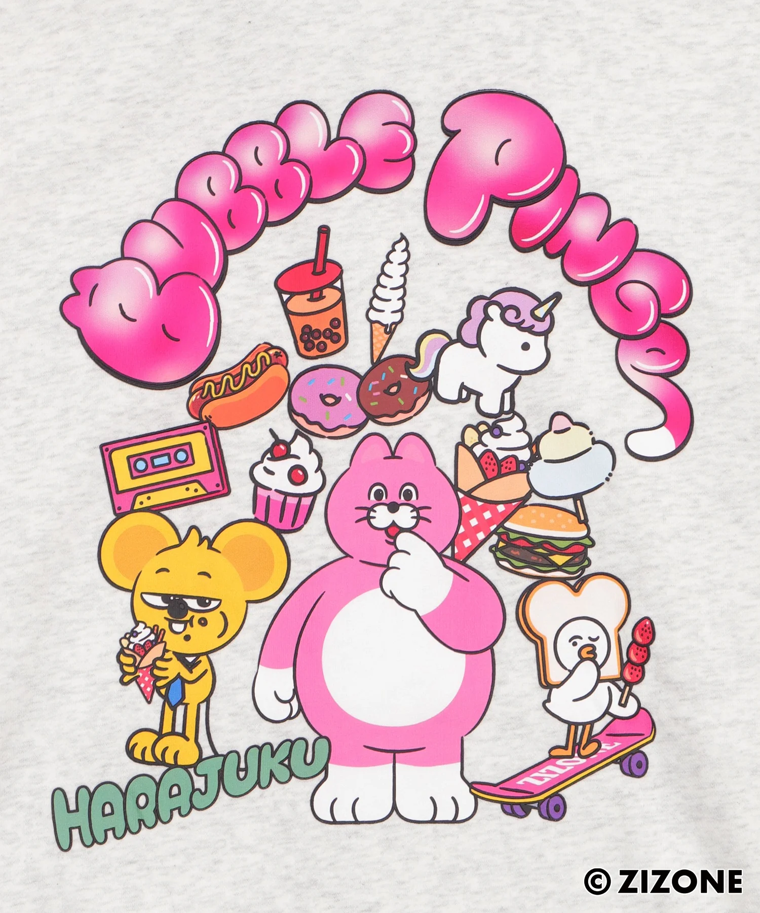 別注ZIZONEグラフィックZIPパーカー - Image 26