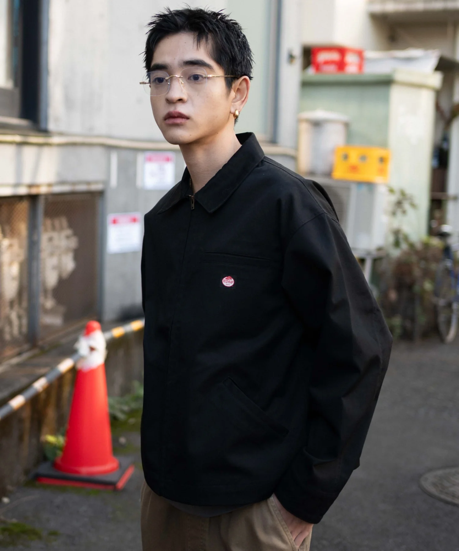 別注RED　KAPワークZIPブルゾン - Image 4