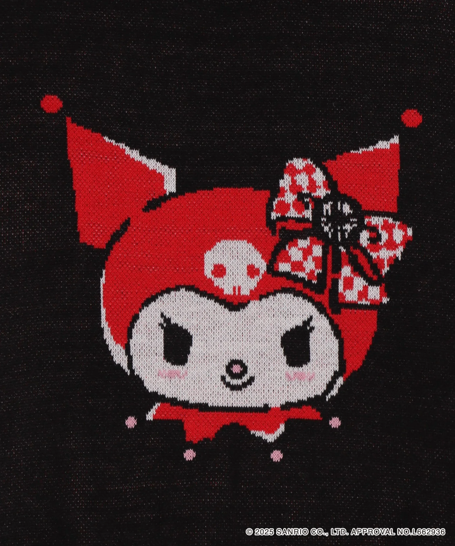 Honda×Kuromi コラボジャガードニット - Image 14