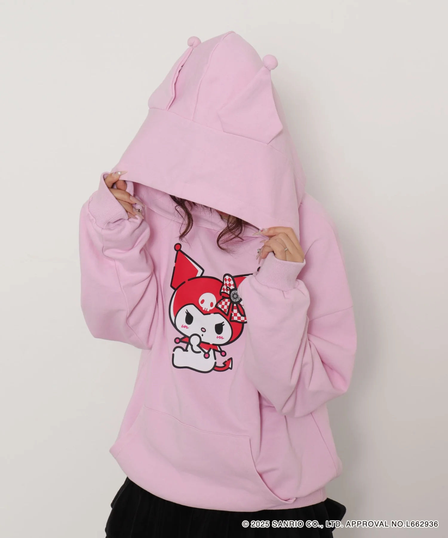 Honda×Kuromi コラボプルパーカー - Image 4