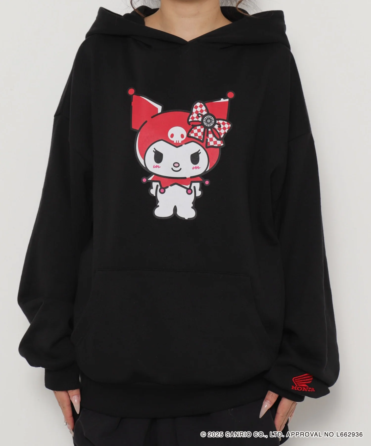 Honda×Kuromi コラボプルパーカー - Image 7