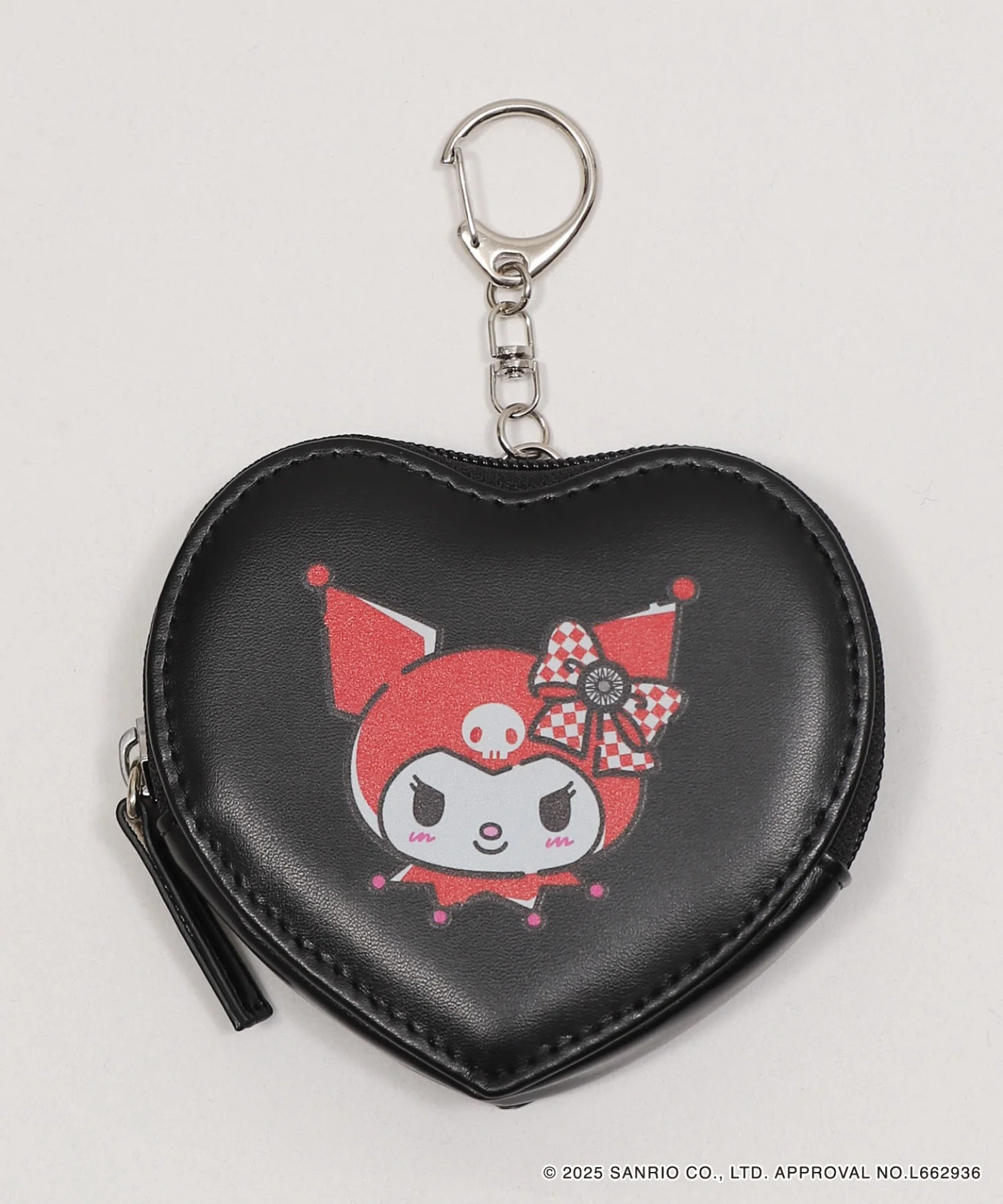 Honda×Kuromi ハートポーチキーホルダー - Image 2