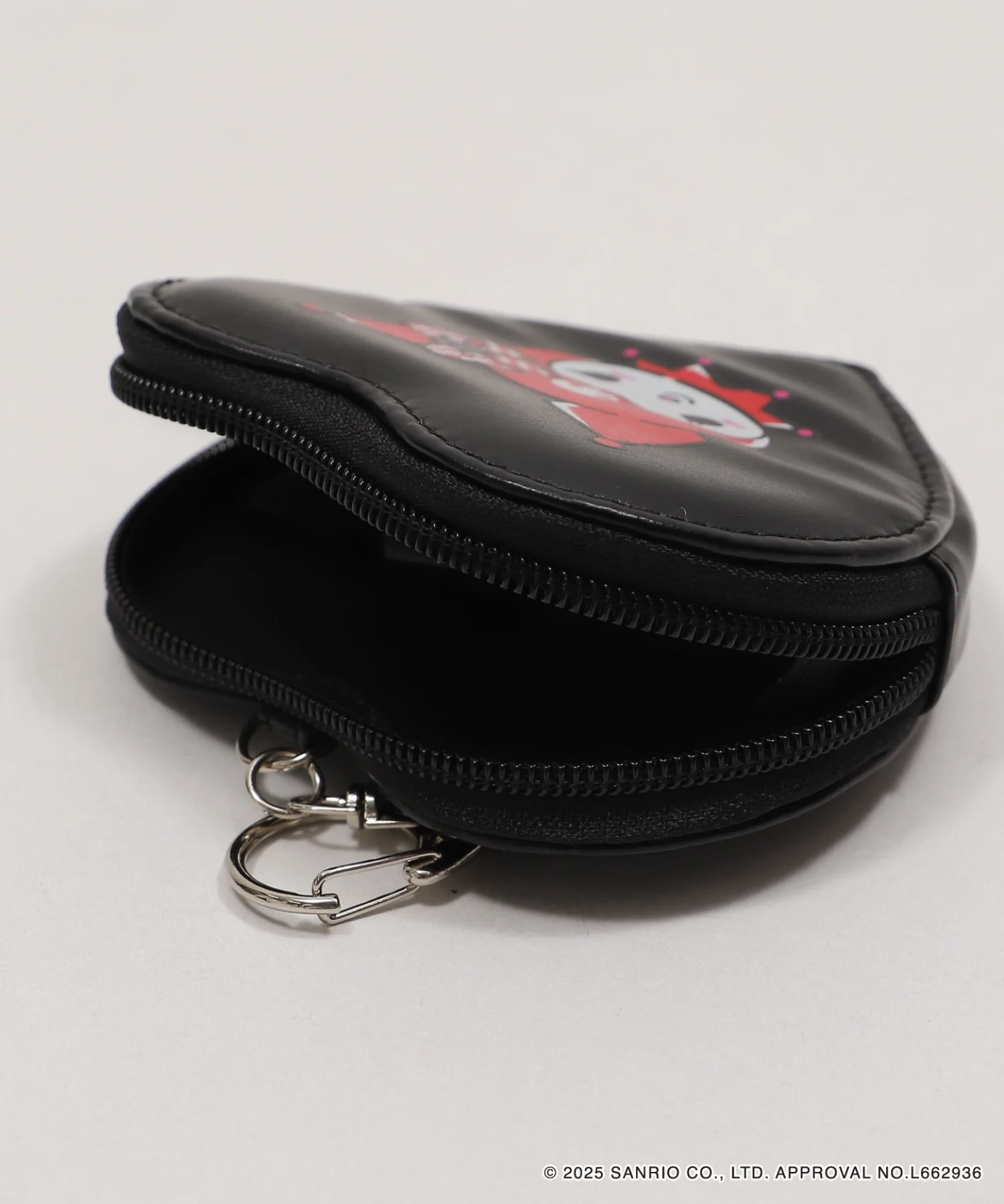 Honda×Kuromi ハートポーチキーホルダー - Image 4
