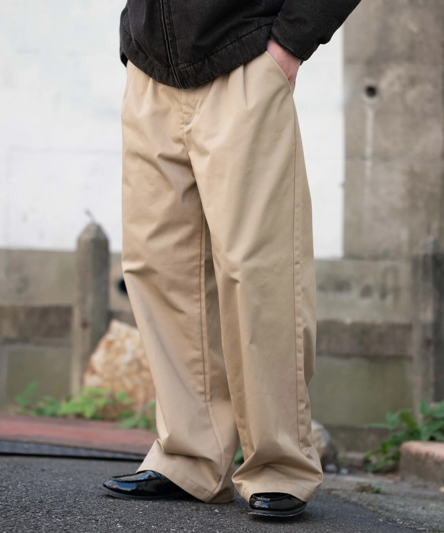 別注RED　KAPタックワイドチノパンツ - Image 11